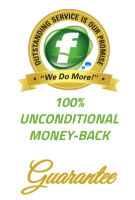 Fluid Plumbing 100% Unconditional Money Back Guarantee